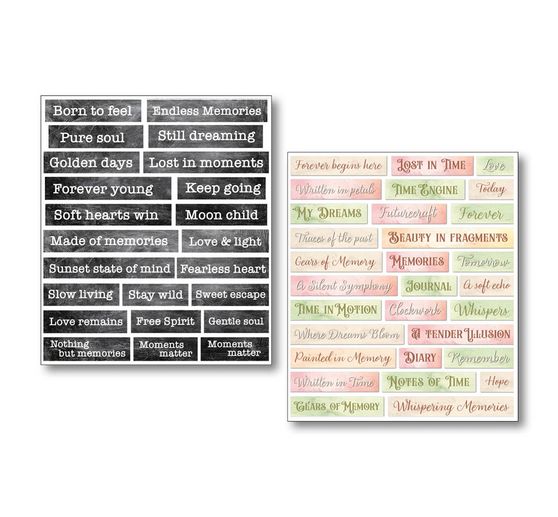 Art Stickers Ciao Bella &laquo; Lost in Time &raquo;, 14 x 12 cm