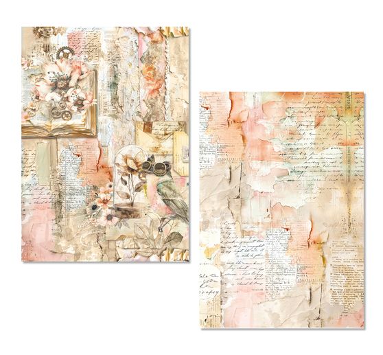 Ciao Bella Motif straw silk assortment "Lost in Time", set of 8