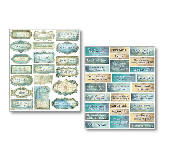 Art Stickers Ciao Bella &laquo; Edge of the Ocean &raquo;, 14 x 12 cm