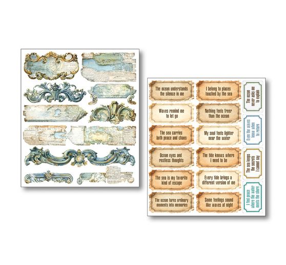 Art Stickers Ciao Bella &laquo; Edge of the Ocean &raquo;, 14 x 12 cm