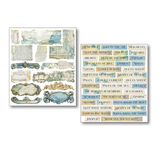 Art Stickers Ciao Bella &laquo; Edge of the Ocean &raquo;, 14 x 12 cm