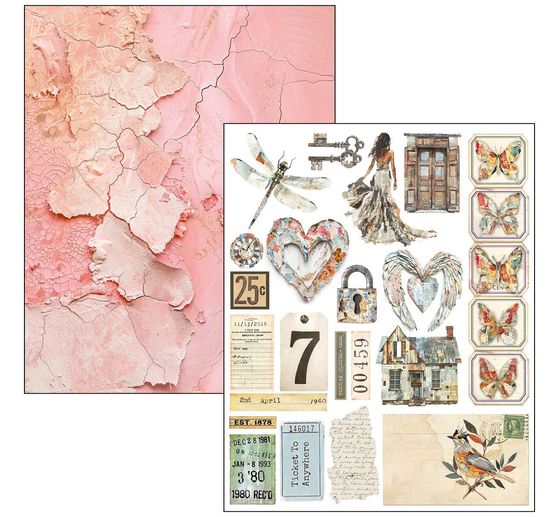 Ciao Bella Mixed Media Book "The Sound of Spring"