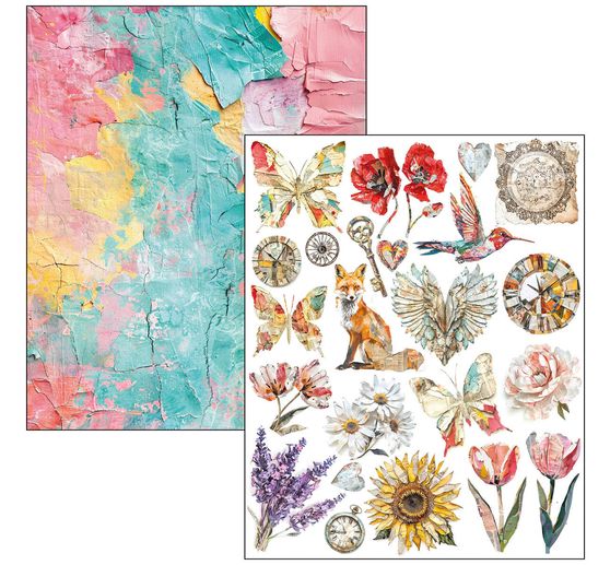 Ciao Bella Mixed Media Book "The Sound of Spring"