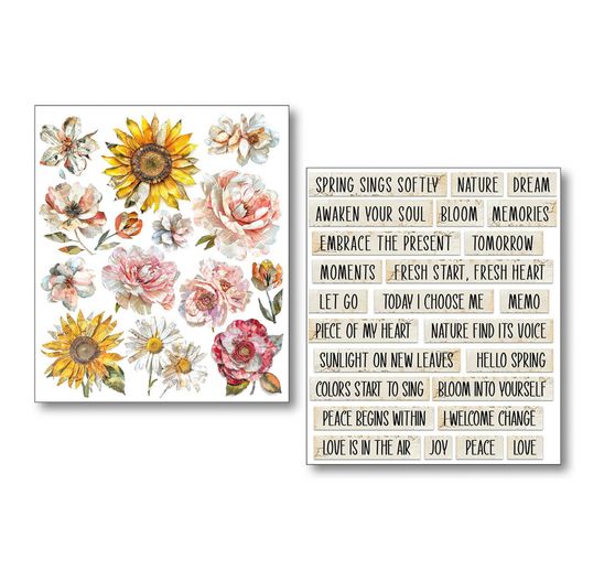 Art Stickers Ciao Bella &laquo;The Sound of Spring &raquo;, 14 x 12 cm