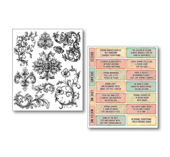Art Stickers Ciao Bella &laquo;The Sound of Spring &raquo;, 14 x 12 cm