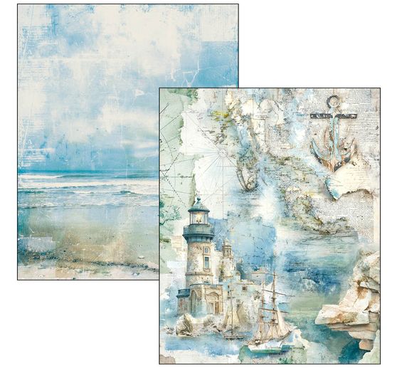 Mixed Media Book Ciao Bella &laquo; Edge of the Ocean &raquo;