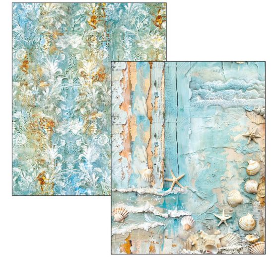 Mixed Media Book Ciao Bella &laquo; Edge of the Ocean &raquo;