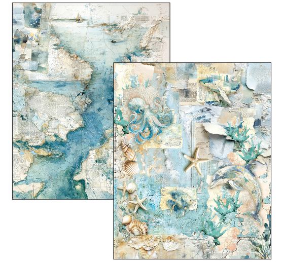 Mixed Media Book Ciao Bella &laquo; Edge of the Ocean &raquo;