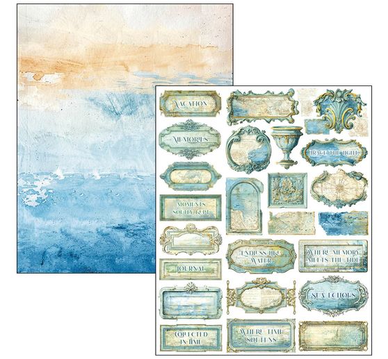 Mixed Media Book Ciao Bella &laquo; Edge of the Ocean &raquo;