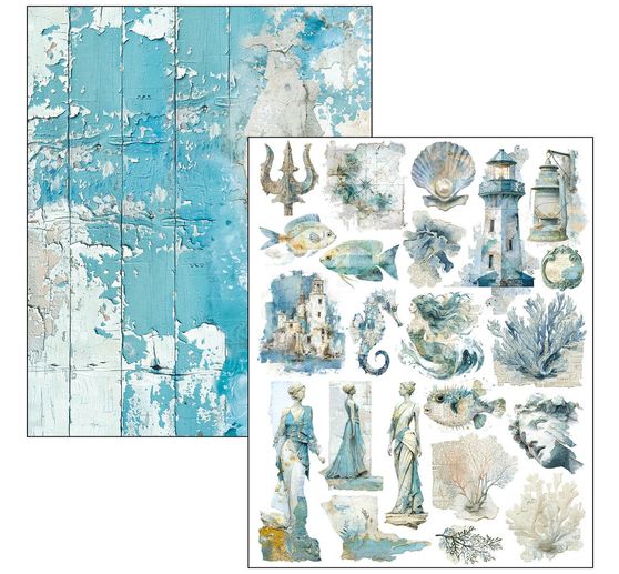 Mixed Media Book Ciao Bella &laquo; Edge of the Ocean &raquo;