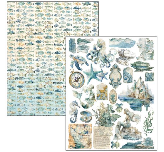 Mixed Media Book Ciao Bella &laquo; Edge of the Ocean &raquo;