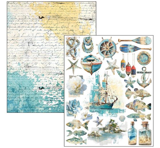 Mixed Media Book Ciao Bella &laquo; Edge of the Ocean &raquo;