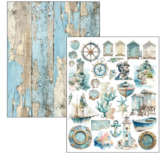 Mixed Media Book Ciao Bella &laquo; Edge of the Ocean &raquo;