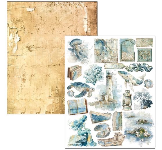 Mixed Media Book Ciao Bella &laquo; Edge of the Ocean &raquo;