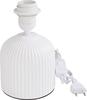 Pied de lampe VBS &laquo; Rainures &raquo;, env. 12 x12 cm