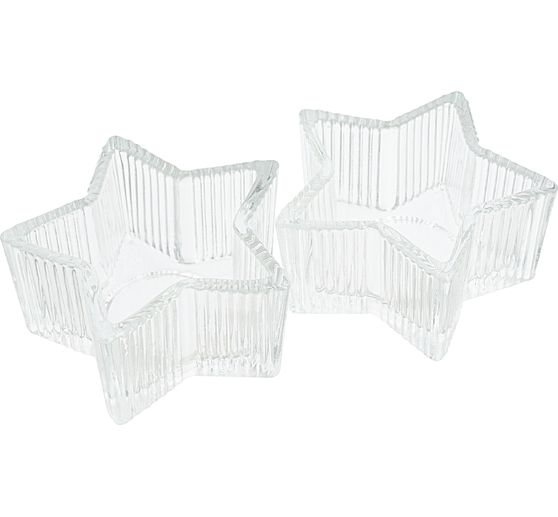 Bougeoir pour bougie chauffe-plat VBS &laquo; &Eacute;toile &raquo;