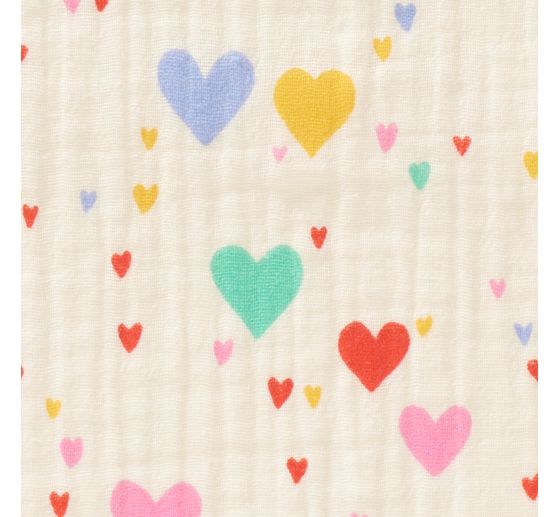 Muslin cotton fabric "Tiamo"
