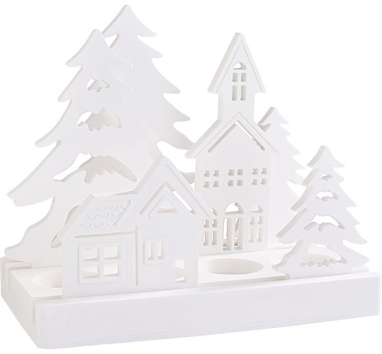 Moule en silicone VBS &laquo; Bougeoir pour bougie chauffe-plat - Rectangulaire &raquo; &agrave; bord embo&icirc;table