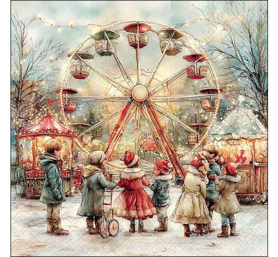 Napkin "Ferris wheel"