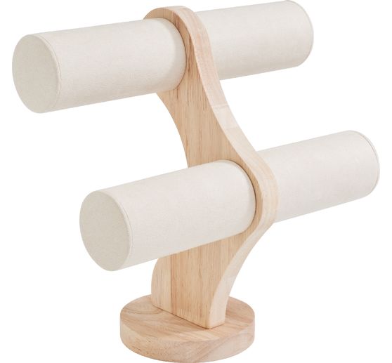 VBS Jewellery stand with fabric bracelet bars