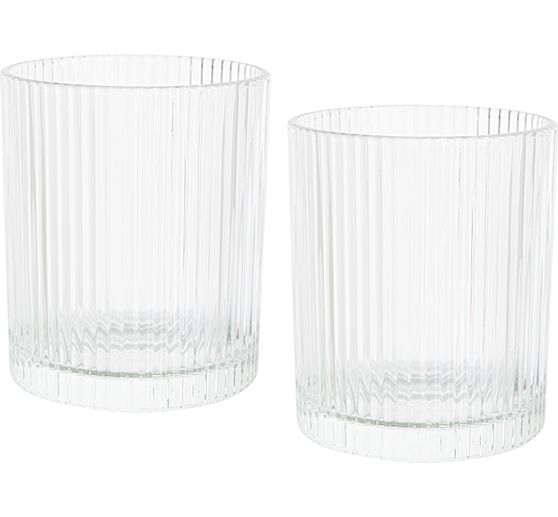 Photophore VBS &laquo; Relax &raquo;, rainur&eacute;, 2 pc.