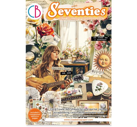 Junk Journal & Ephemera Book Ciao Bella &laquo; Seventies &raquo;