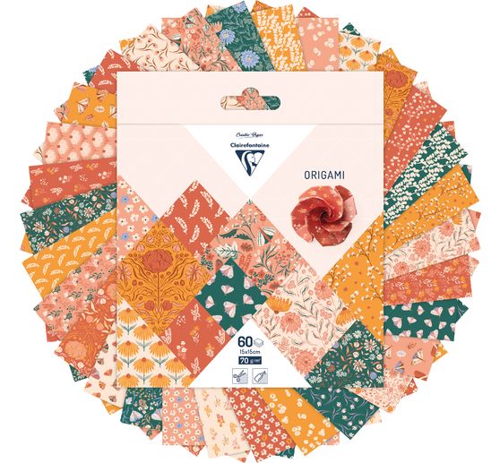 Feuilles de pliage &laquo; Boho Floral &raquo;