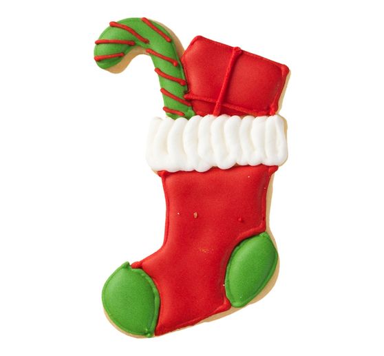 Emporte-pi&egrave;ce &laquo; Chaussette de No&euml;l &raquo;