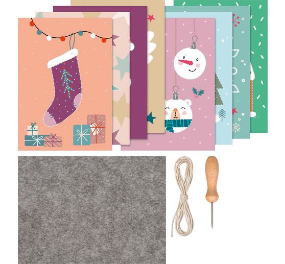 Craft kit prickling "Christmas"