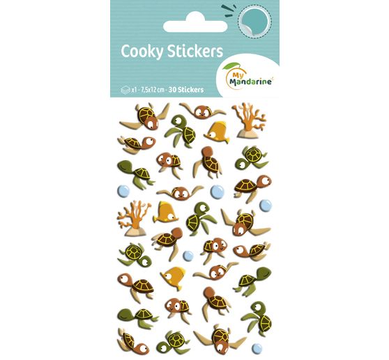 Epoxy Sticker "Sea Turtles"
