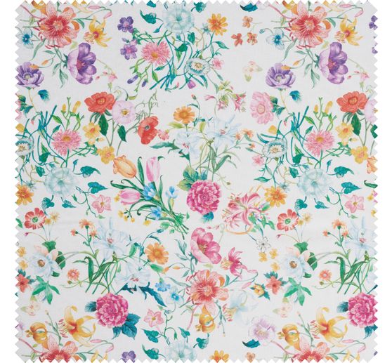 Tissu coton au m&egrave;tre &laquo; Blooms &raquo;