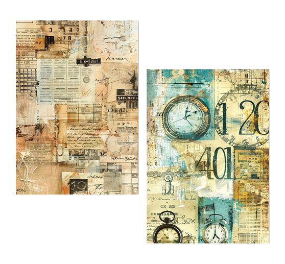 Tissue paper set Ciao Bella &laquo; Fragments of Time &raquo;