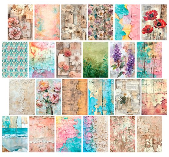 Tissue paper set Ciao Bella &laquo; Wild Blossom &raquo;