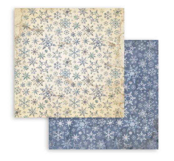 Bloc de papier scrapbooking Stamperia &laquo; Silent Night Backgrounds &raquo;