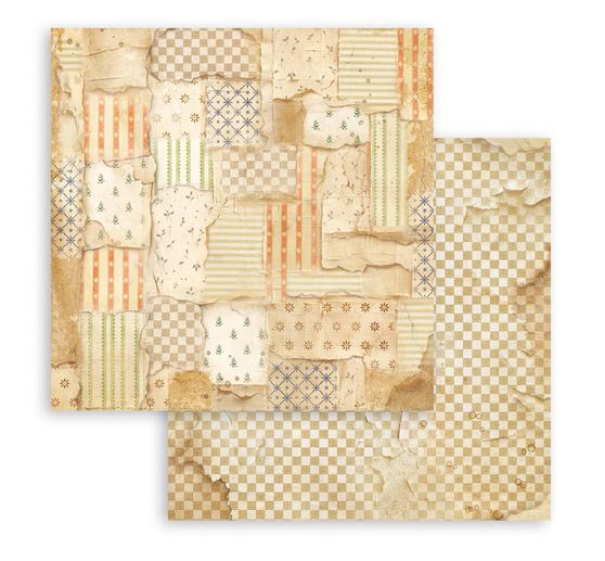 Bloc de papier scrapbooking Stamperia &laquo; Silent Night Backgrounds &raquo;