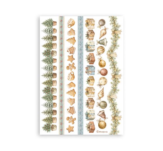 Stamperia Washi pad "White Christmas"
