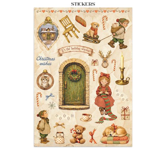 Junk Journal Book Stamperia &laquo; Silent Night &raquo;