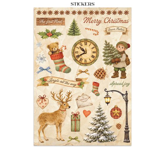 Junk Journal Book Stamperia &laquo; Silent Night &raquo;