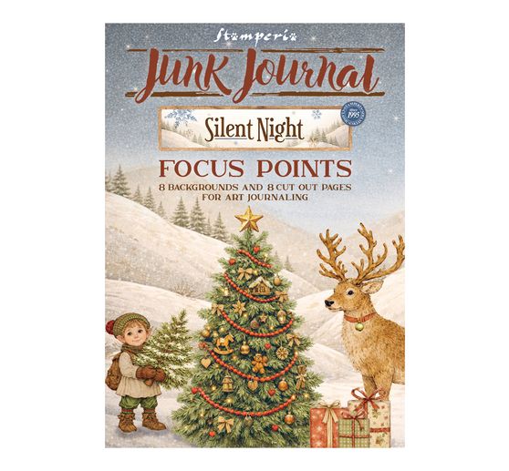 A5 Junk Journal Focus Points Stamperia &laquo; Silent Night &raquo;