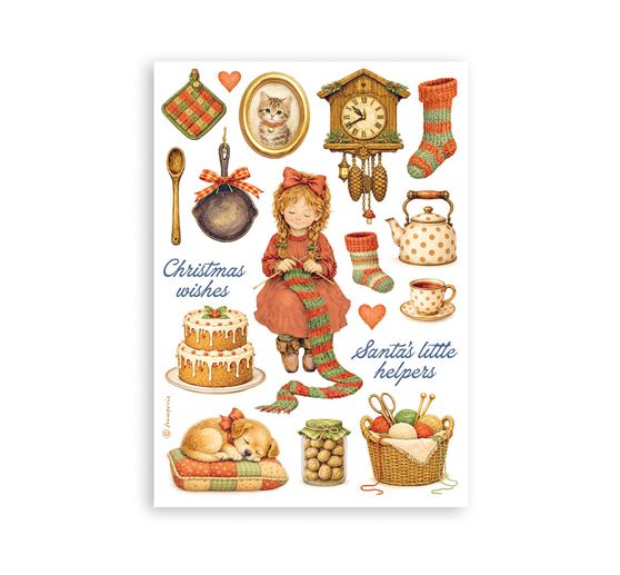 Stamperia Washi pad "Silent Night"