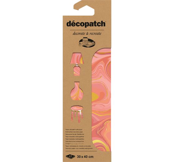Papier Hot-Foil D&eacute;copatch &laquo; Blush &raquo;