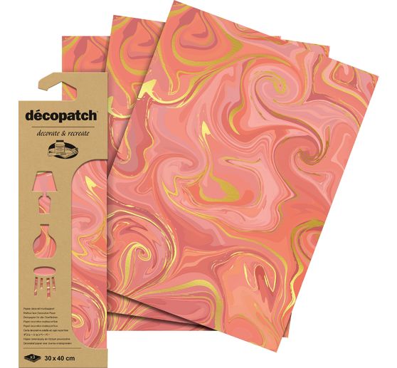 Papier Hot-Foil D&eacute;copatch &laquo; Blush &raquo;