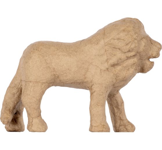Lion, paper mache