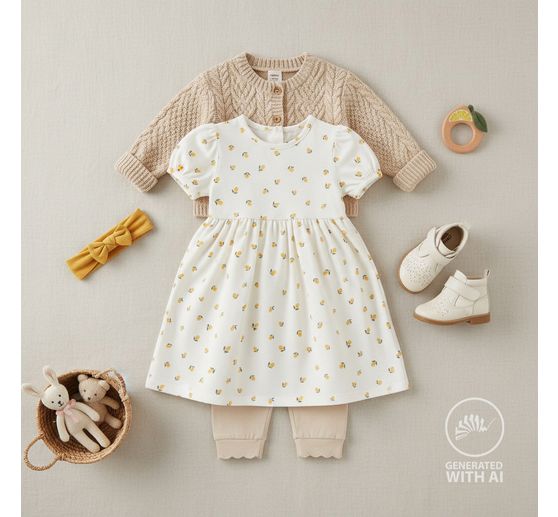 Tissu jersey c&ocirc;tel&eacute; au m&egrave;tre &laquo; Citrons &raquo;