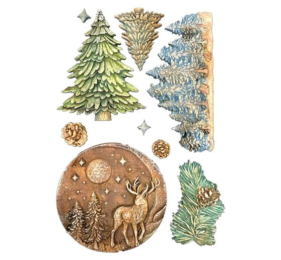 Stamperia Silicone mould A5 "Winter Landscape"