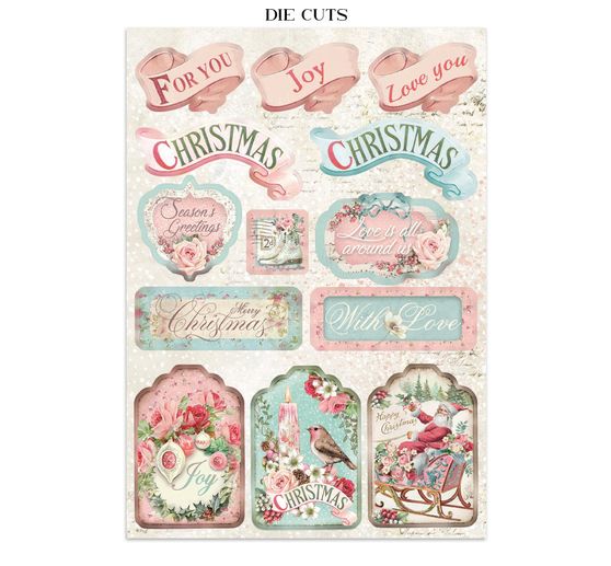 A5 Junk Journal Focus Points Stamperia &laquo; Winter Magic &raquo;