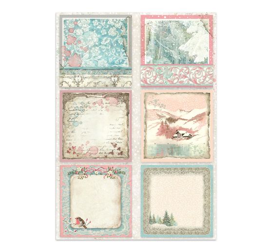 A5 Junk Journal Focus Points Stamperia &laquo; Winter Magic &raquo;