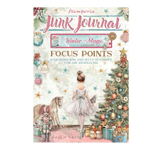 A5 Junk Journal Focus Points Stamperia &laquo; Winter Magic &raquo;