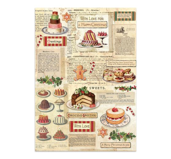 Junk Journal Book Stamperia &laquo; Classic Christmas &raquo;