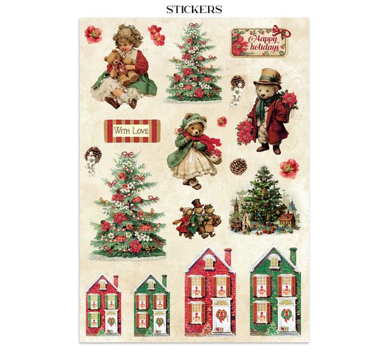 Junk Journal Book Stamperia &laquo; Classic Christmas &raquo;